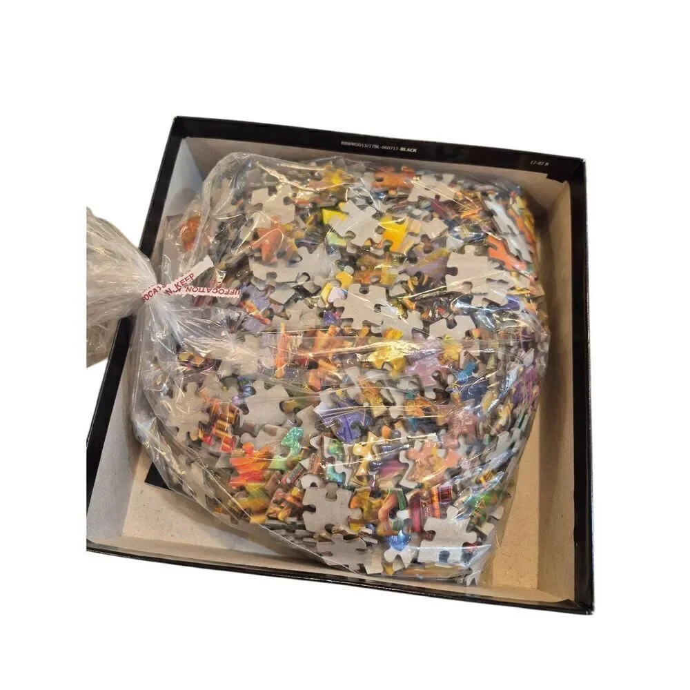 Buffalo Games Rainbow City Vivid Collection 1000 pc Jigsaw Puzzle